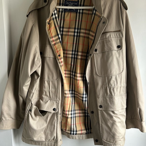 Used Vintage Burberry Tan Men's Jacket